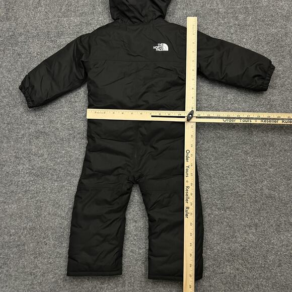 The North Face Snowsuit Baby 6-12 Months Black DryVent Hooded One Piece - Picture 10 of 10